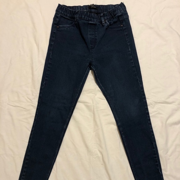 🥶Dark Blue Forever 21 Jeggings🤖 - Picture 2 of 11